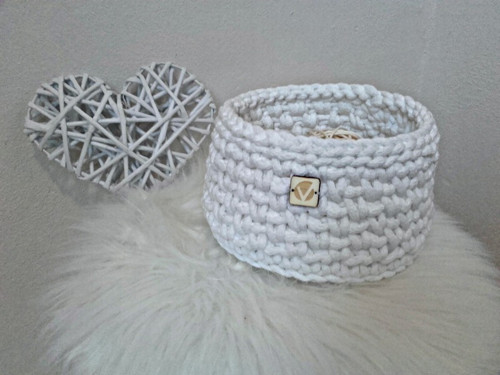 Košík Harmony biely — foto 2