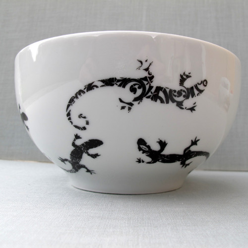 Porcelánová miska ještěrková ° — foto 3