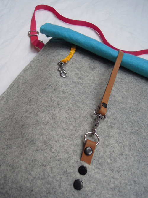 Crossbody grey and turquoise — foto 5