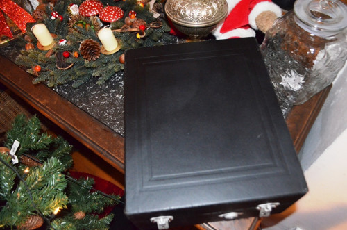 Starožitný přenosný gramofon — foto 5