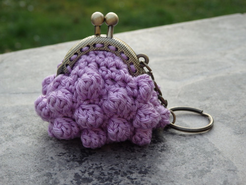 Háčkovaná mini peněžěnka — foto 3