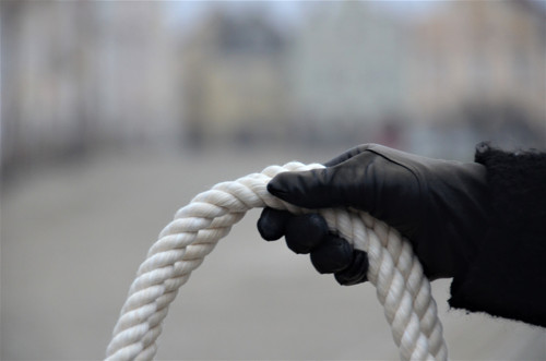 Papírová taška black // rope — foto 3