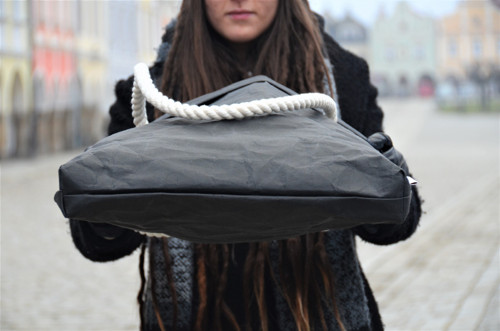 Papírová taška black // rope — foto 5