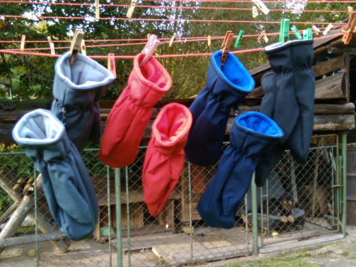Pánské softshellové rukavice černé — foto 6