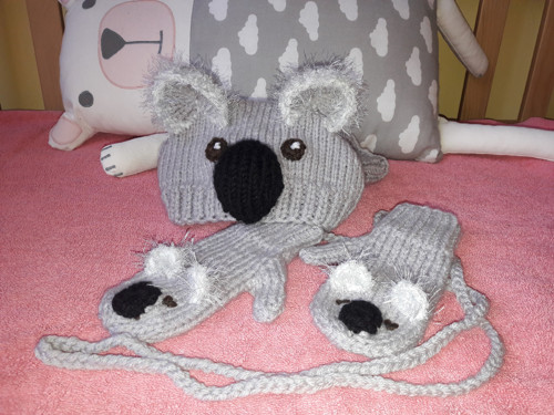 Zimní souprava MEDVÍDEK KOALA — foto 2