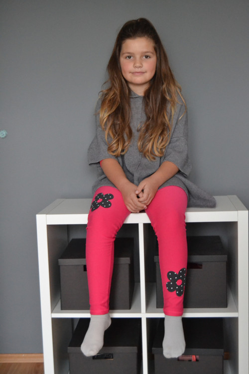 Legínky růžové — foto 2
