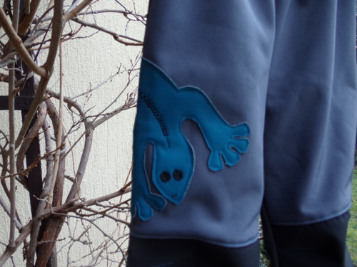 Softshellové kalhoty ještěrky — foto 3
