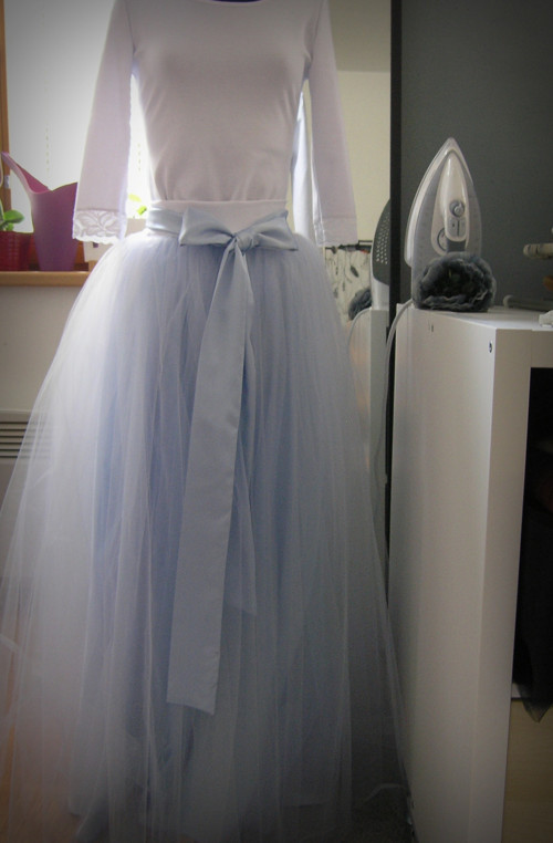 Soft blue.... dlouhá svatební — foto 3