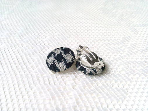 Winter pepito earrings (grey/black) — foto 4