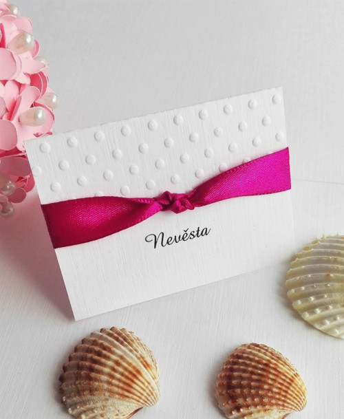 Svatební jmenovka Dots — foto 2