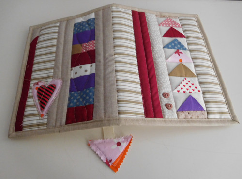 Obal na knihu - patchwork — foto 3