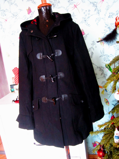Kabát black klasika&pecičky — foto 2