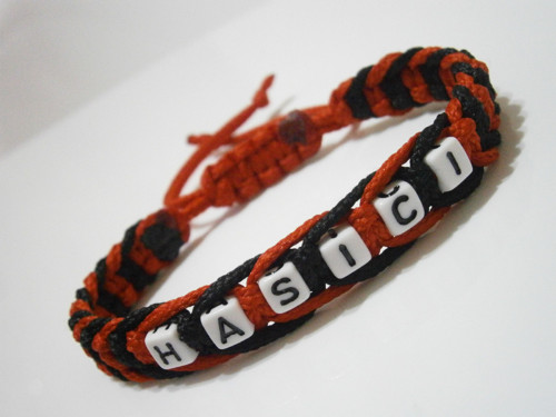 "Hasiči" - drhaný náramek (Unisex) — foto 4
