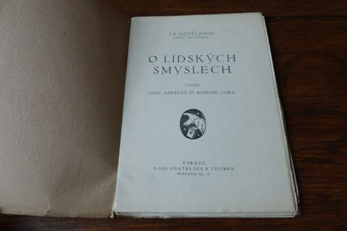 O lidských smyslech, Bohumil Čejka — foto 2