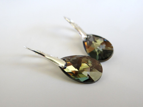 Náušnice - Swarovski (Ag925) — foto 3