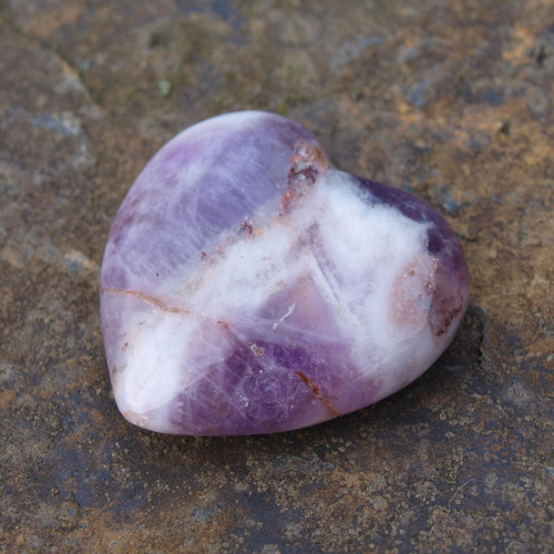 Ametyst, srdce 31 x 31 mm — foto 4