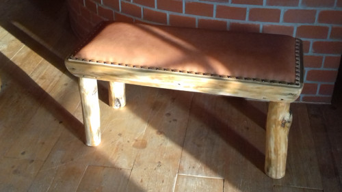 Čalouněná lavička — foto 2