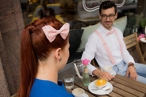 Light pink set (light pink/white polka dots) — foto 3