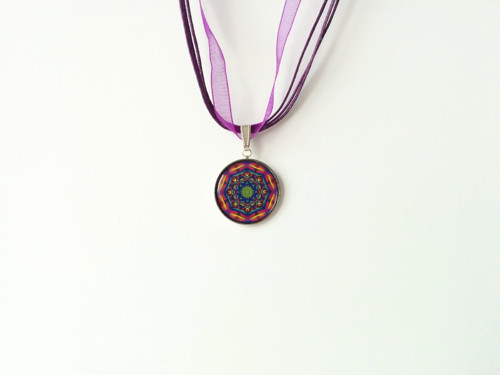 Náhrdelník Magická mandala 134 — foto 3