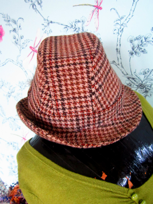 Klobouk skotský tweed — foto 3