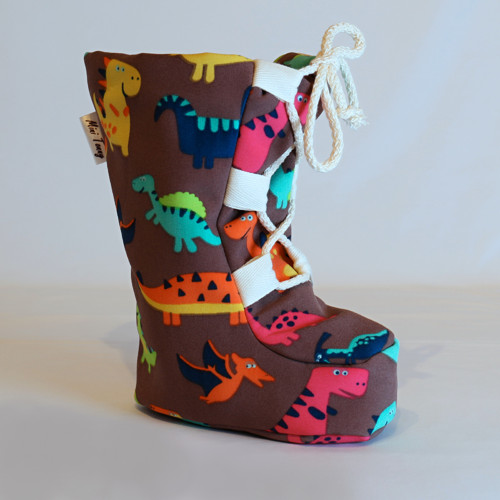Softshellové botičky Dino hnědí — foto 3