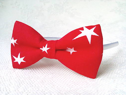 Pin Up headband (red/white stars) — foto 2