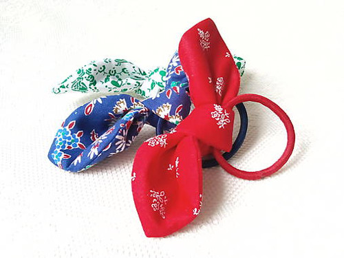 Mini scrunchies (folk mix) — foto 2