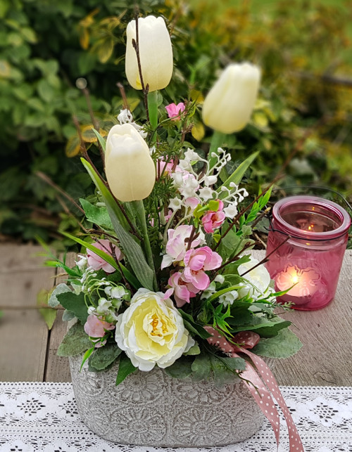 Jemná jarní dekorace — foto 5