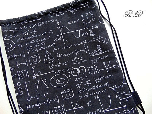 Matematika ... stahovací vak — foto 4