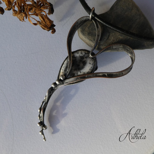 Frozen Heart - přírodní merlinit — foto 5