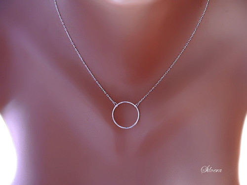 Stříbrný 925 Náhrdelník ..KARMA... — foto 2
