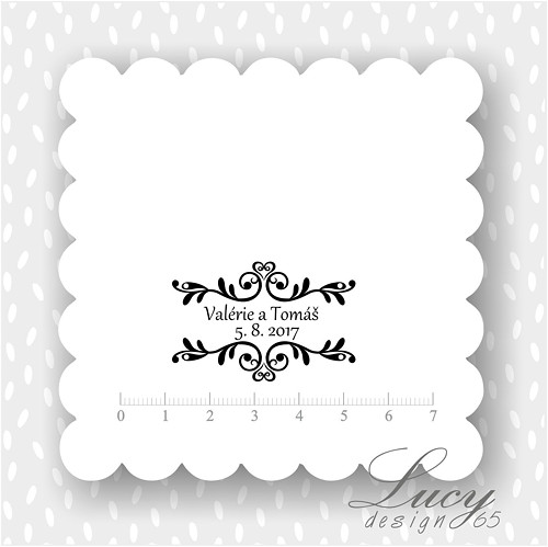 Razítko svatební ornament 3 — foto 2