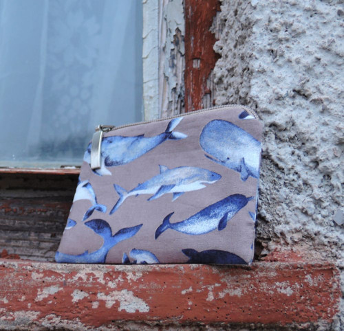 Pouzdro na karty - "Moře je plné ryb" — foto 2
