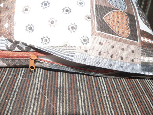 Povlak hnědý patchwork — foto 3