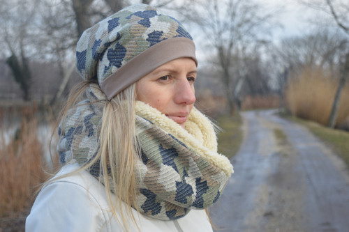 Nákrčník Army Off white — foto 3