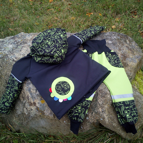 Rostoucí softshell. souprava 1-3 LIMITKA — foto 2