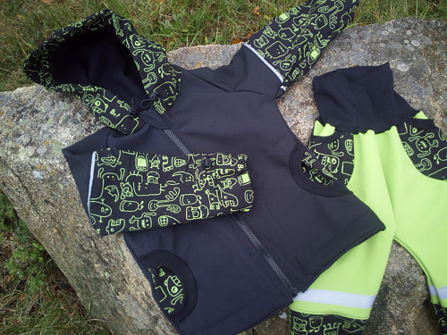 Rostoucí softshell. souprava 1-3 LIMITKA — foto 6