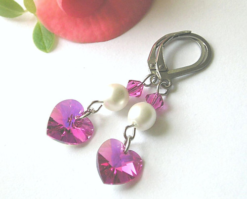 Swarovski Fuchsia AB ..chirurg. ocel — foto 2