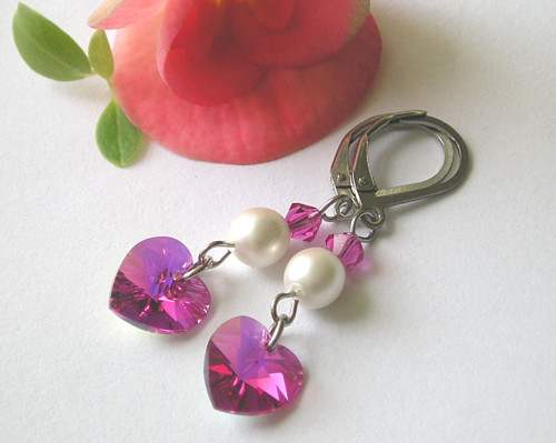 Swarovski Fuchsia AB ..chirurg. ocel — foto 4