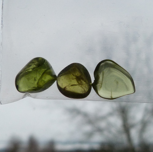 Peridot - olivín - 3 ks — foto 5