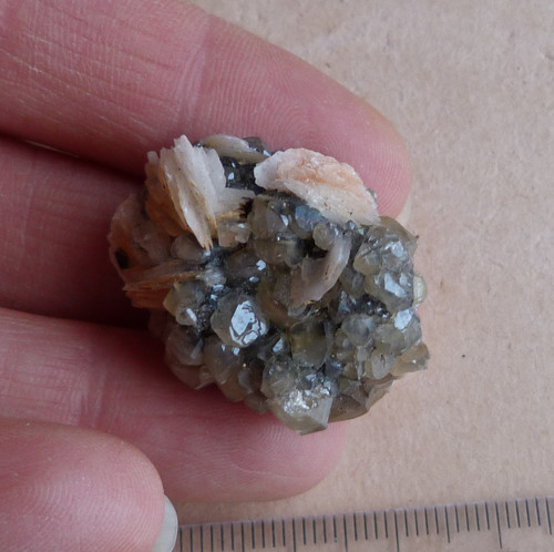 Cerusit, baryt - 3,1 cm — foto 3