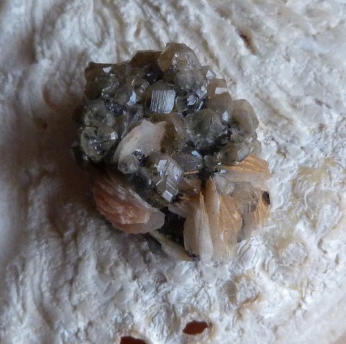 Cerusit, baryt - 3,1 cm — foto 4