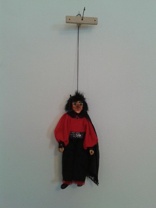Marioneta - Ježatý čert s kopytem — foto 4