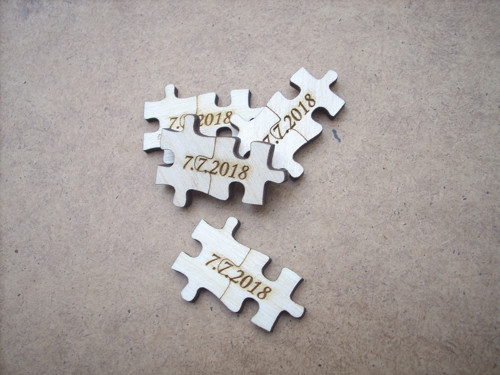 SVATEBNÍ dvou-PUZZLE s datumem KV0170 — foto 2