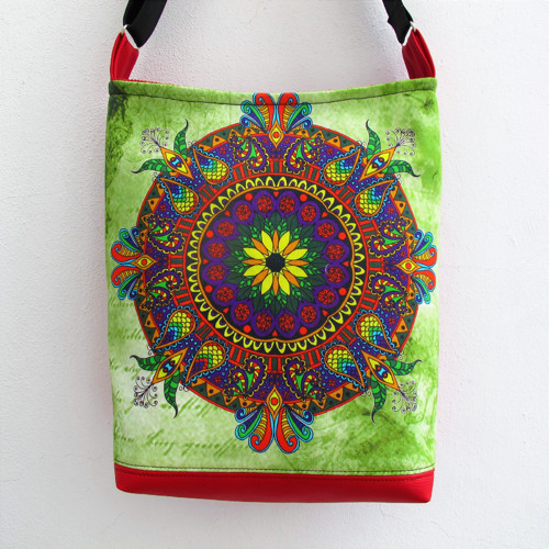 Mandala Bag * Red - Green * Parrot® — foto 2