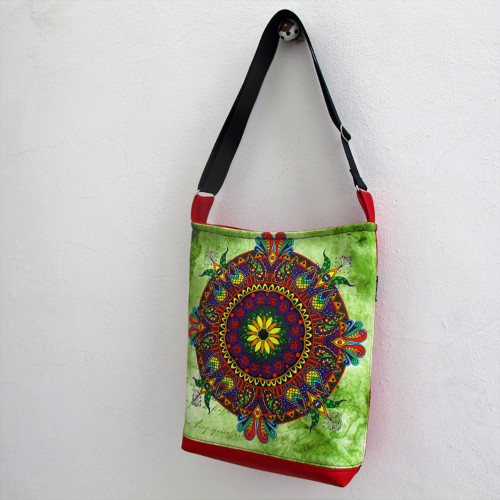 Mandala Bag * Red - Green * Parrot® — foto 3