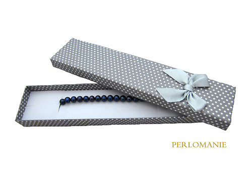 Stříbrný náramek perly bílé AP478 — foto 2
