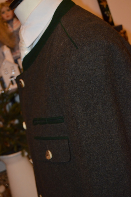 Pěkné dobové vlněné sako — foto 6