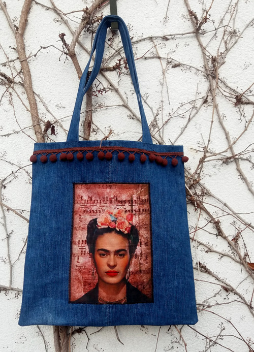 Jeansová taška Frida — foto 2