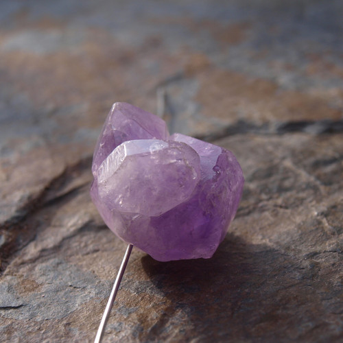 Ametyst -vrtaná drůzička — foto 2